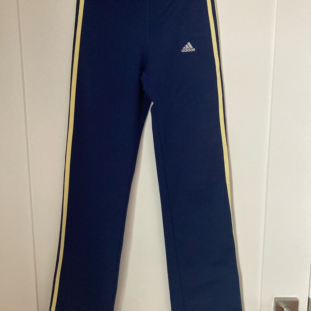 Adidas Women’s Blue Flare Leg Leggings